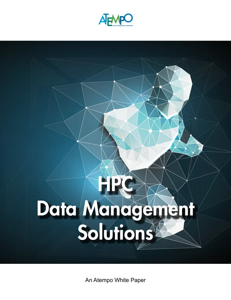HPC Data Management Solutions White Paper