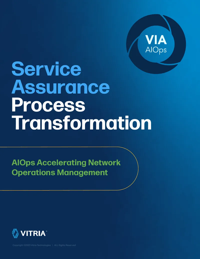VIA AIOps Service Assurance Process Transformation