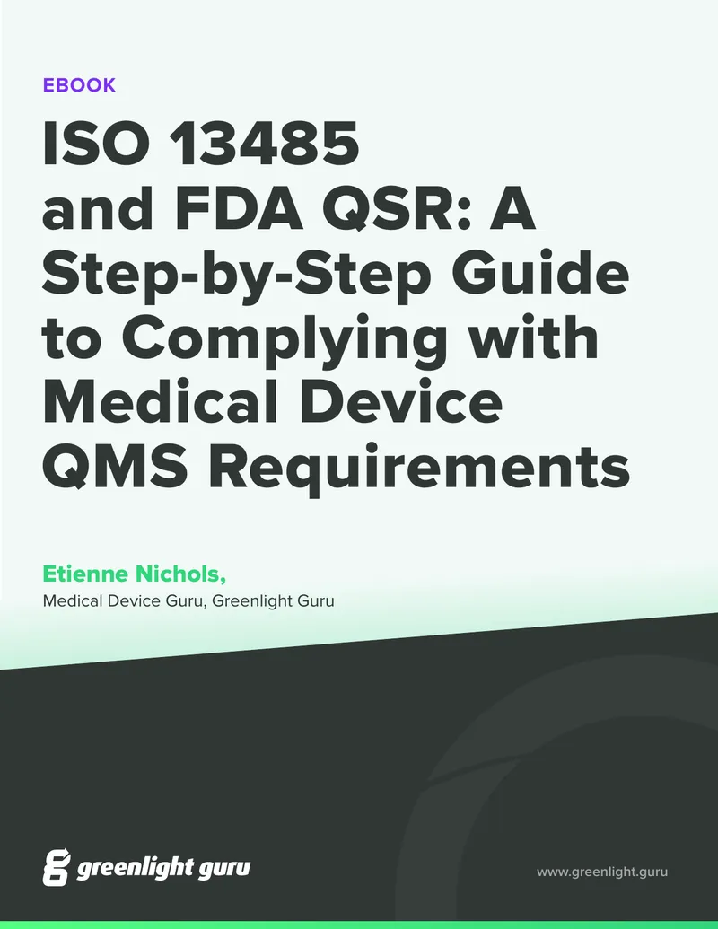 ISO 13485 and FDA QSR Compliance Guide
