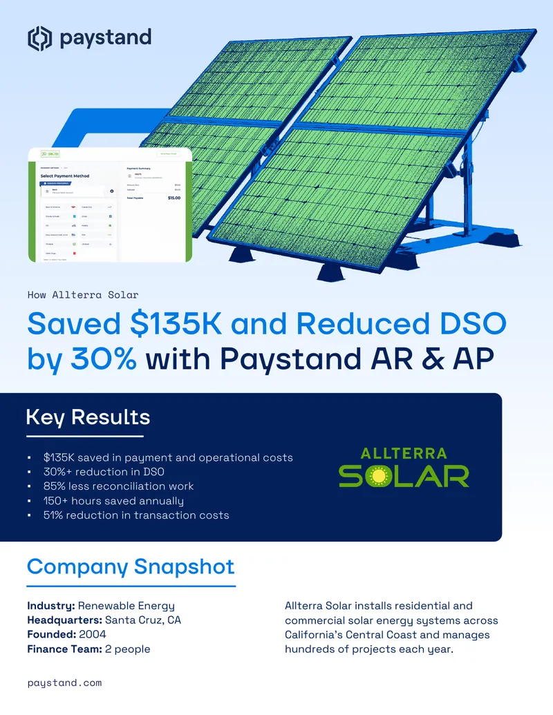 Operational Efficiency Improvements at Allterra Solar