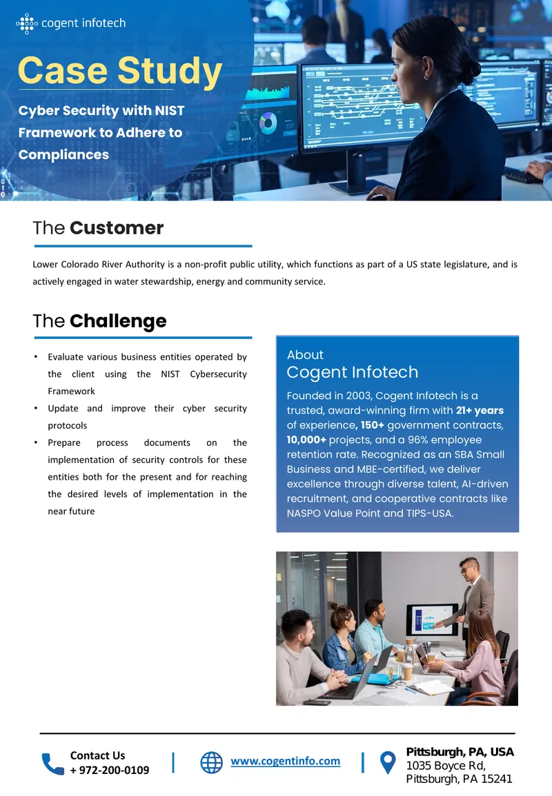 Cyber Security Implementation Using NIST Framework