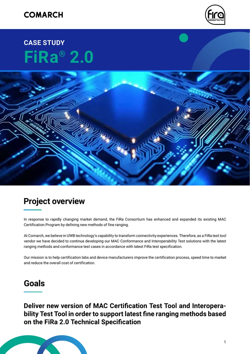 FiRa 2.0 MAC Certification Program Case Study