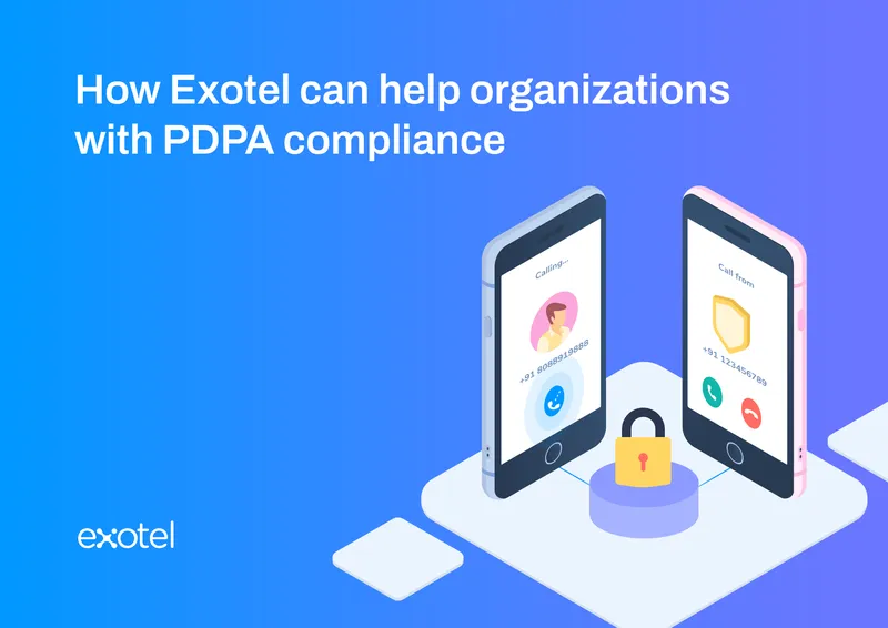Exotel Solutions for PDPA Compliance