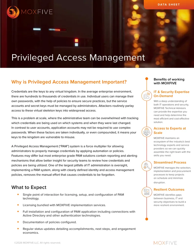 Privileged Access Management Implementation Guide