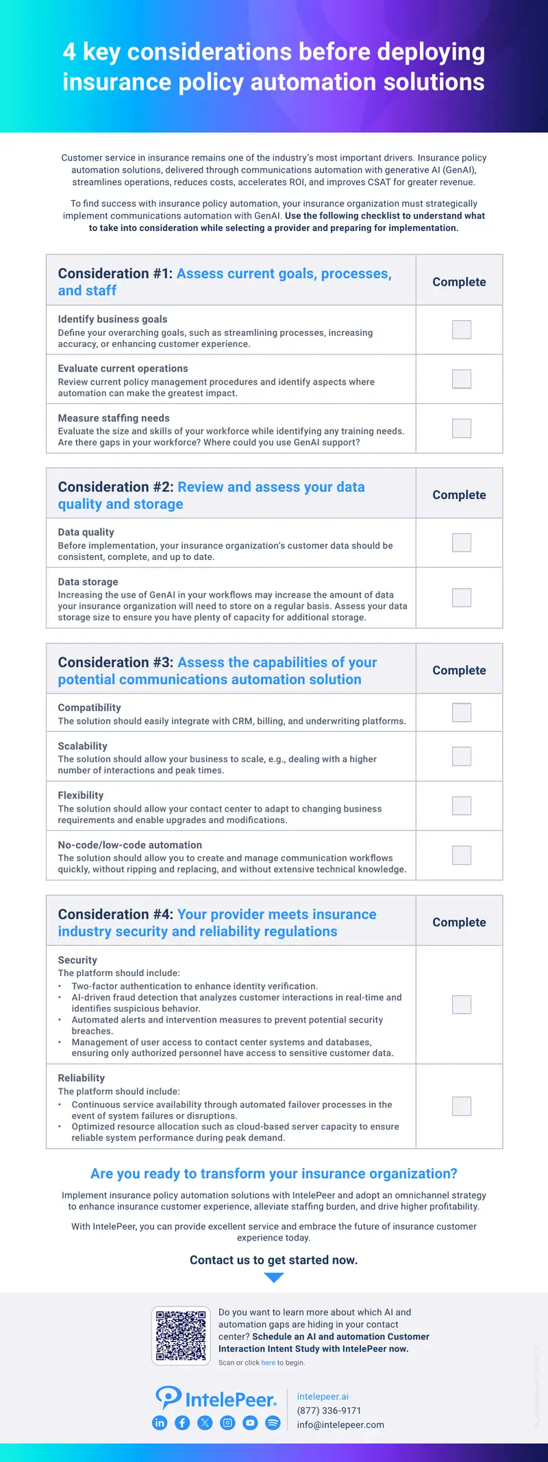 Key Considerations for Insurance Policy Automation Solutions