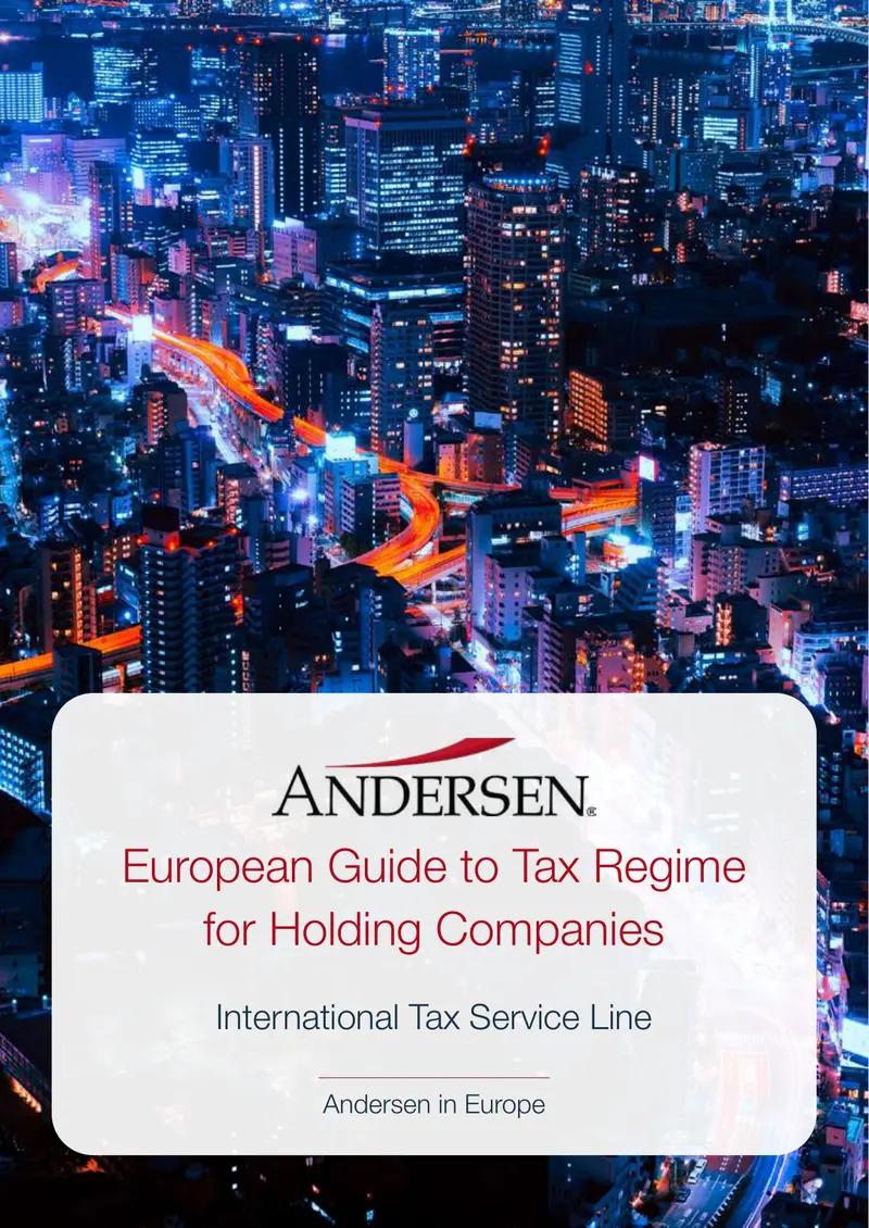 European Guide to Tax Regime for Holding Companies