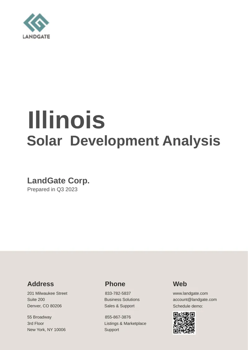 Illinois Solar Development Analysis Report