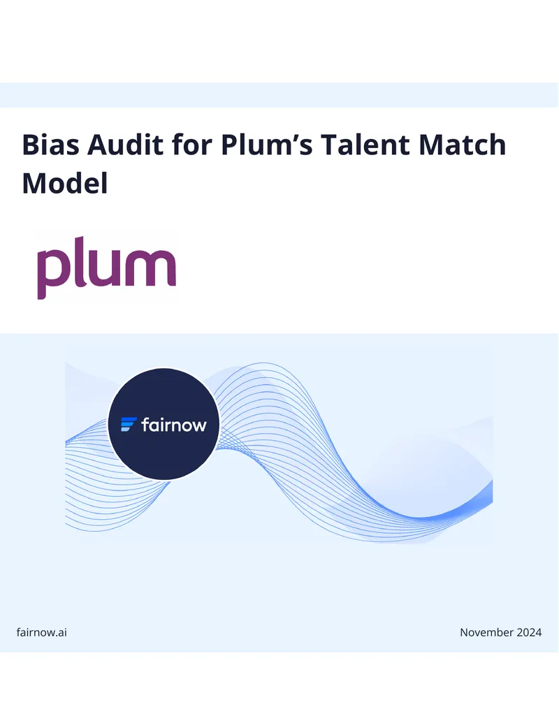 Bias Audit Report for Plum’s Talent Match Model