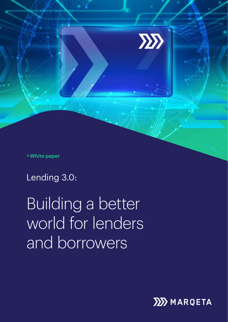 Lending 3.0: Innovations in Consumer Credit