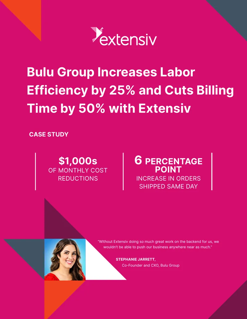 Bulu Group Case Study on Fulfillment Efficiency