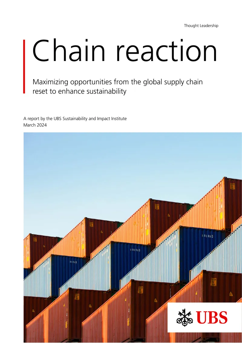 Maximizing Opportunities from the Global Supply Chain Reset