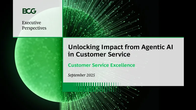 Customer Service Excellence with Agentic AI
