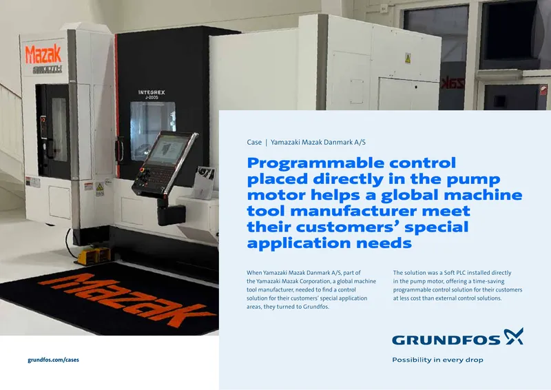 Programmable Control Solution for Machine Tools