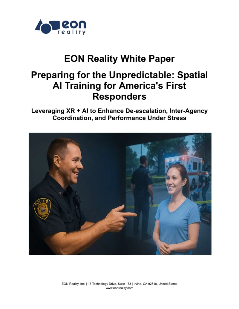 Spatial AI Training for Public Safety Response