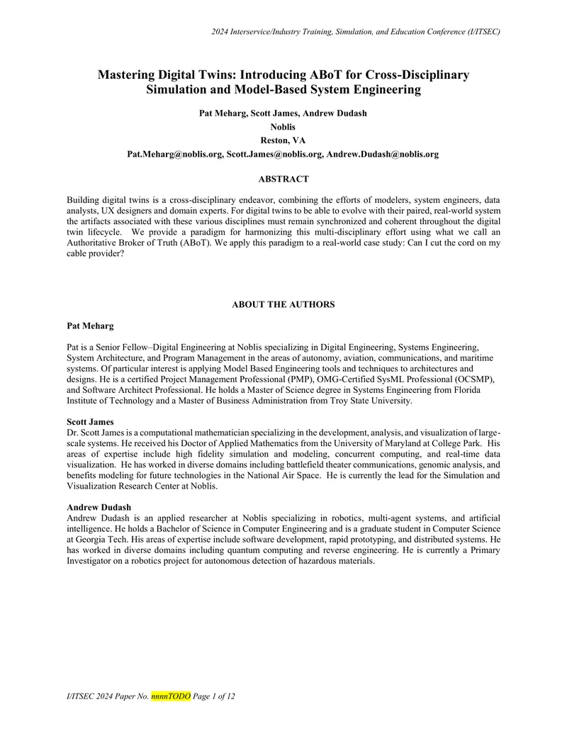 Mastering Digital Twins with ABoT Framework preview page 1