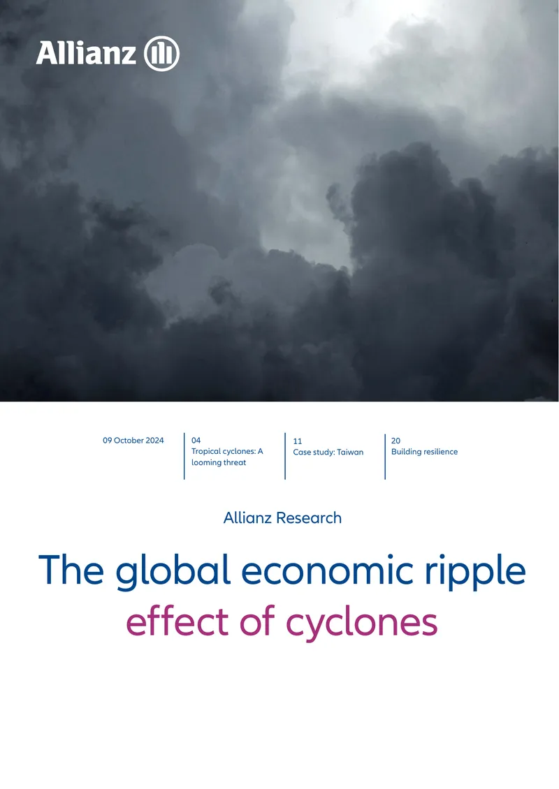 Economic Impacts of Tropical Cyclones on Global Supply Chains preview page 1