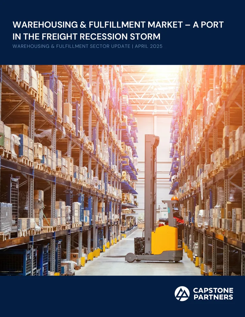 Warehousing and Fulfillment Market Update April 2025