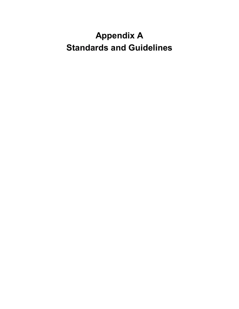Standards and Guidelines for Forest Management Practices