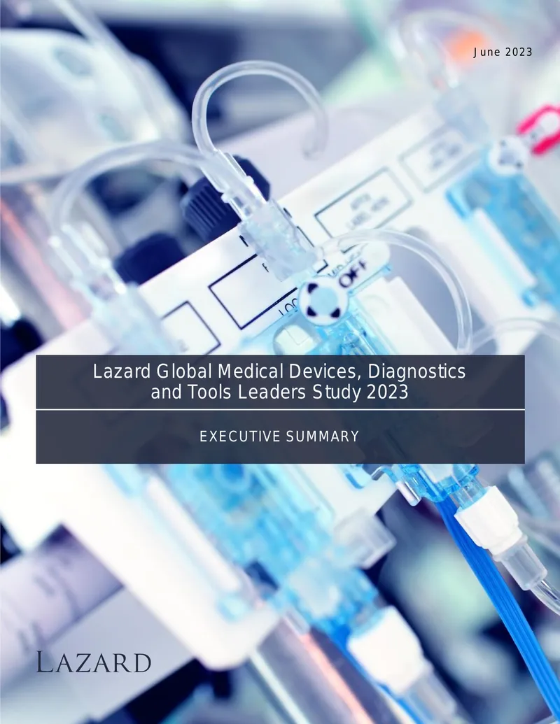 Lazard Medical Devices, Diagnostics and Tools Leaders Study 2023