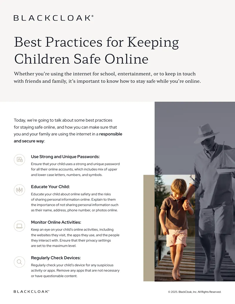 Best Practices for Keeping Children Safe Online