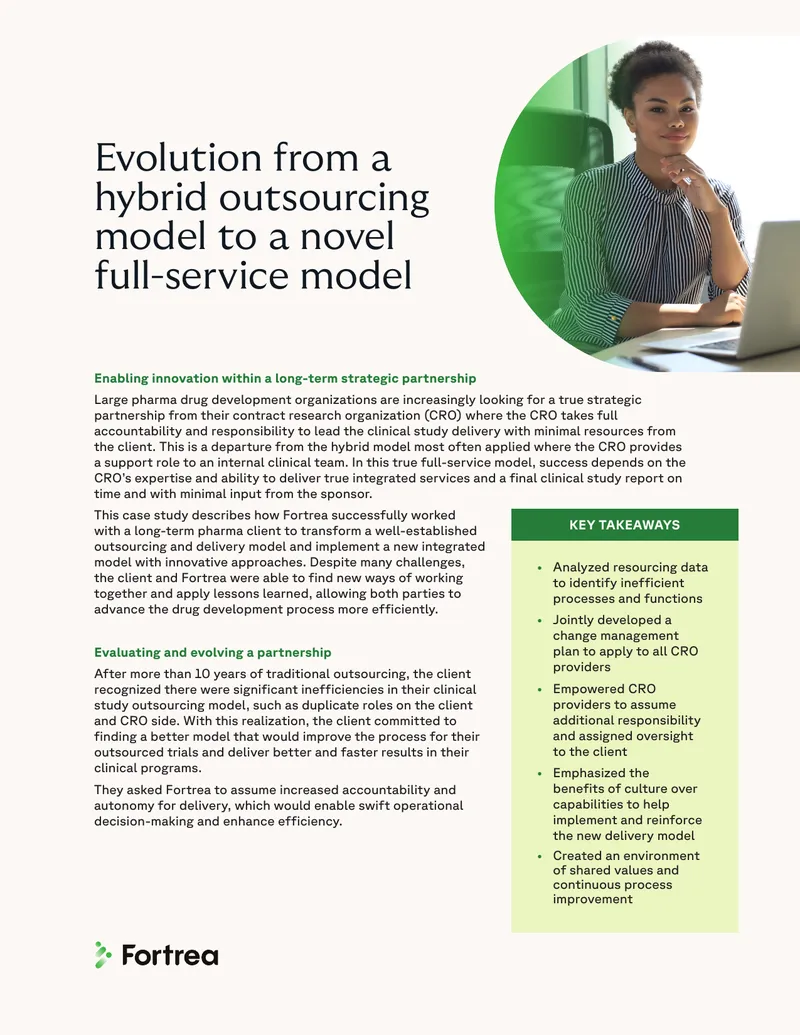 Transforming Clinical Study Delivery Models
