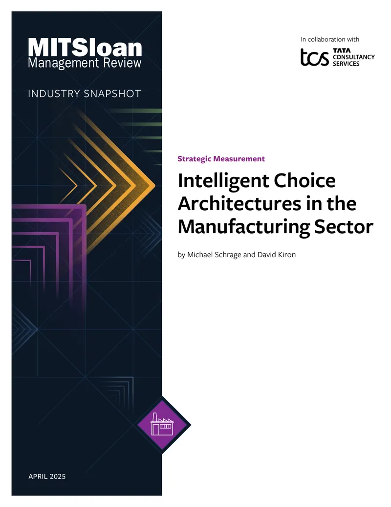 Intelligent Choice Architectures in the Manufacturing Sector preview page 1