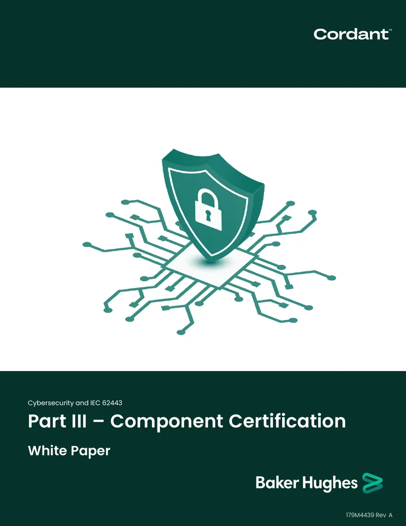 Cybersecurity and IEC 62443 Component Certification