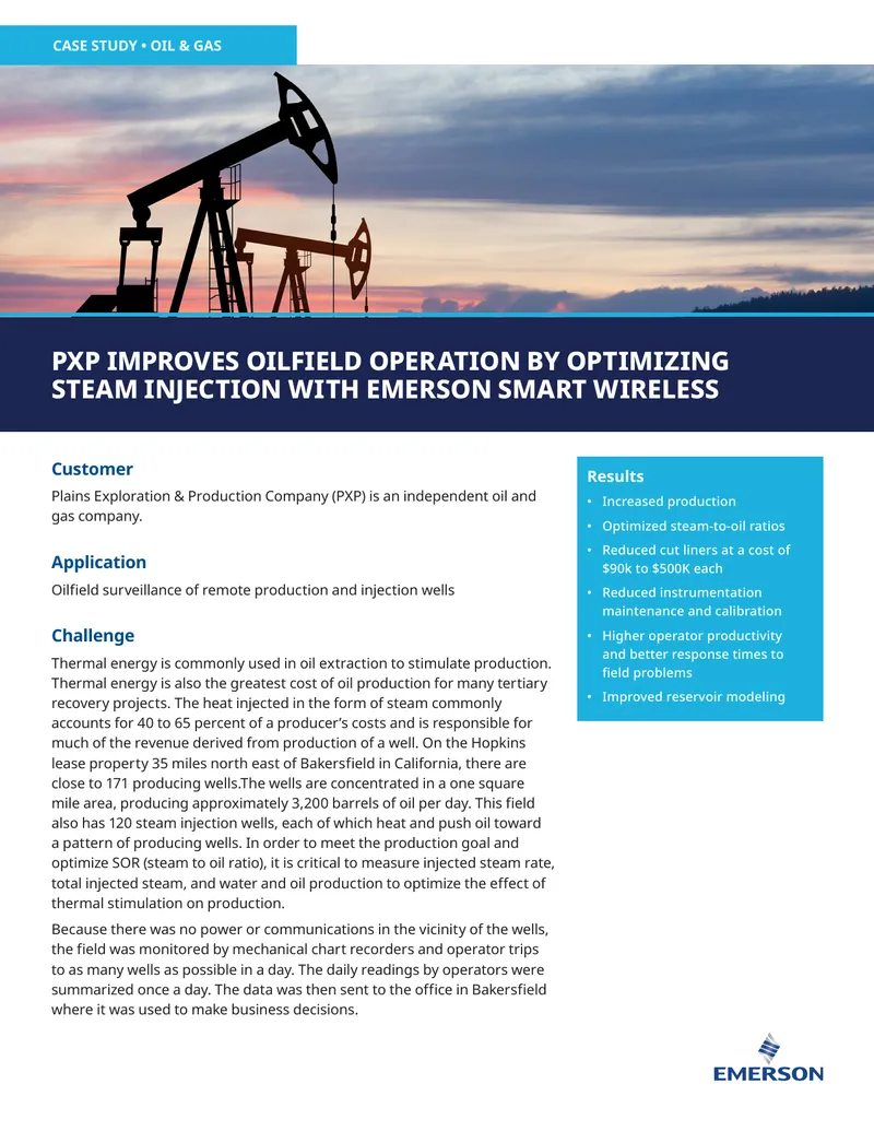 Optimizing Steam Injection in Oil Production