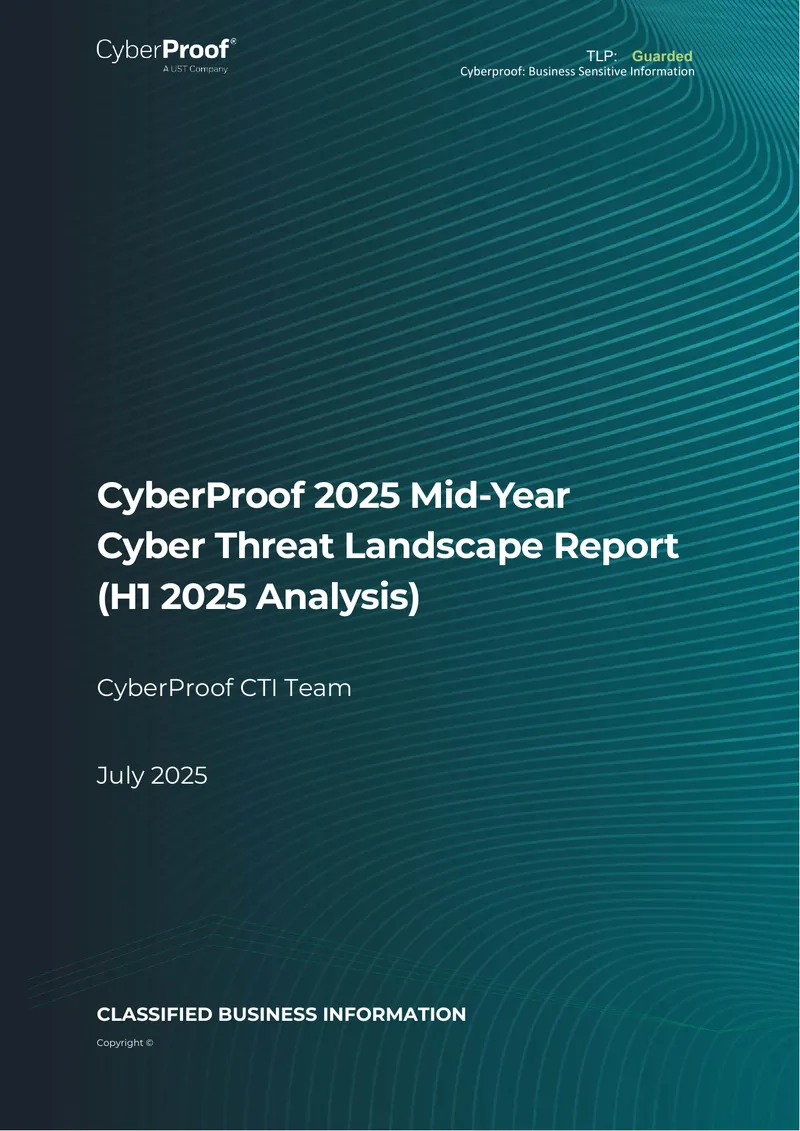 Cyberproof 2025 Mid-Year Cyber Threat Landscape Report
