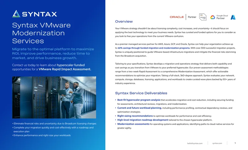 VMware Migration and Modernization Strategy Guide