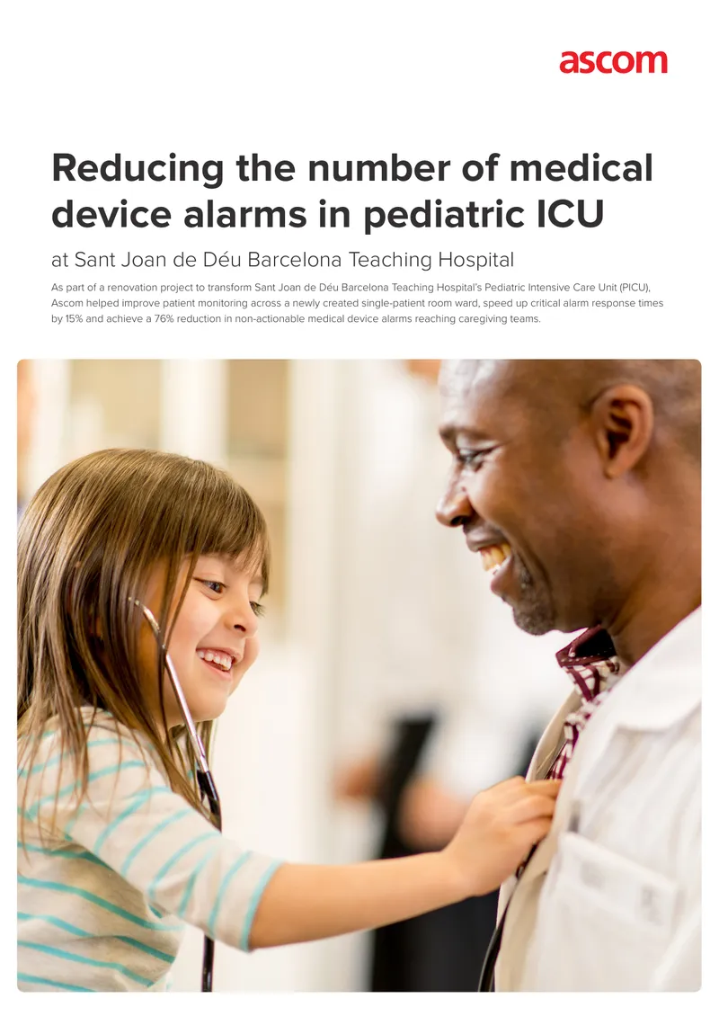 Medical Device Alarm Management in Pediatric ICU