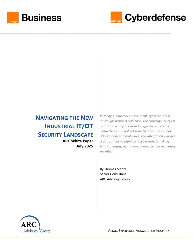 Navigating the New Industrial IT/OT Security Landscape