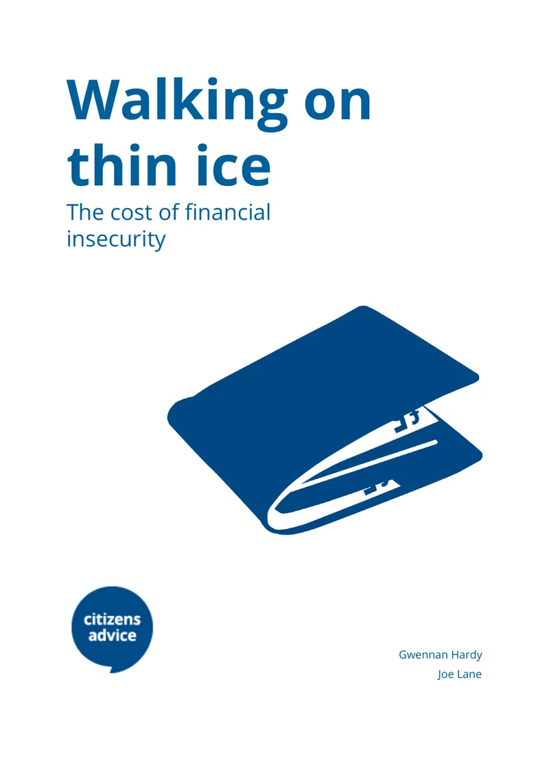 Financial Insecurity and Unpredictable Incomes Report