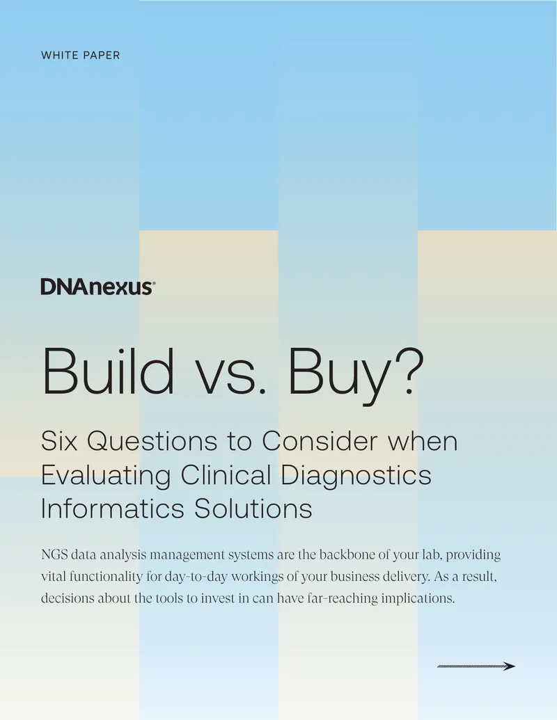 Evaluating Clinical Diagnostics Informatics Solutions