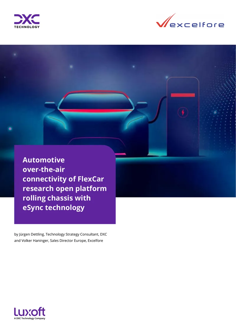 Automotive Over-the-Air Connectivity Research with eSync Technology