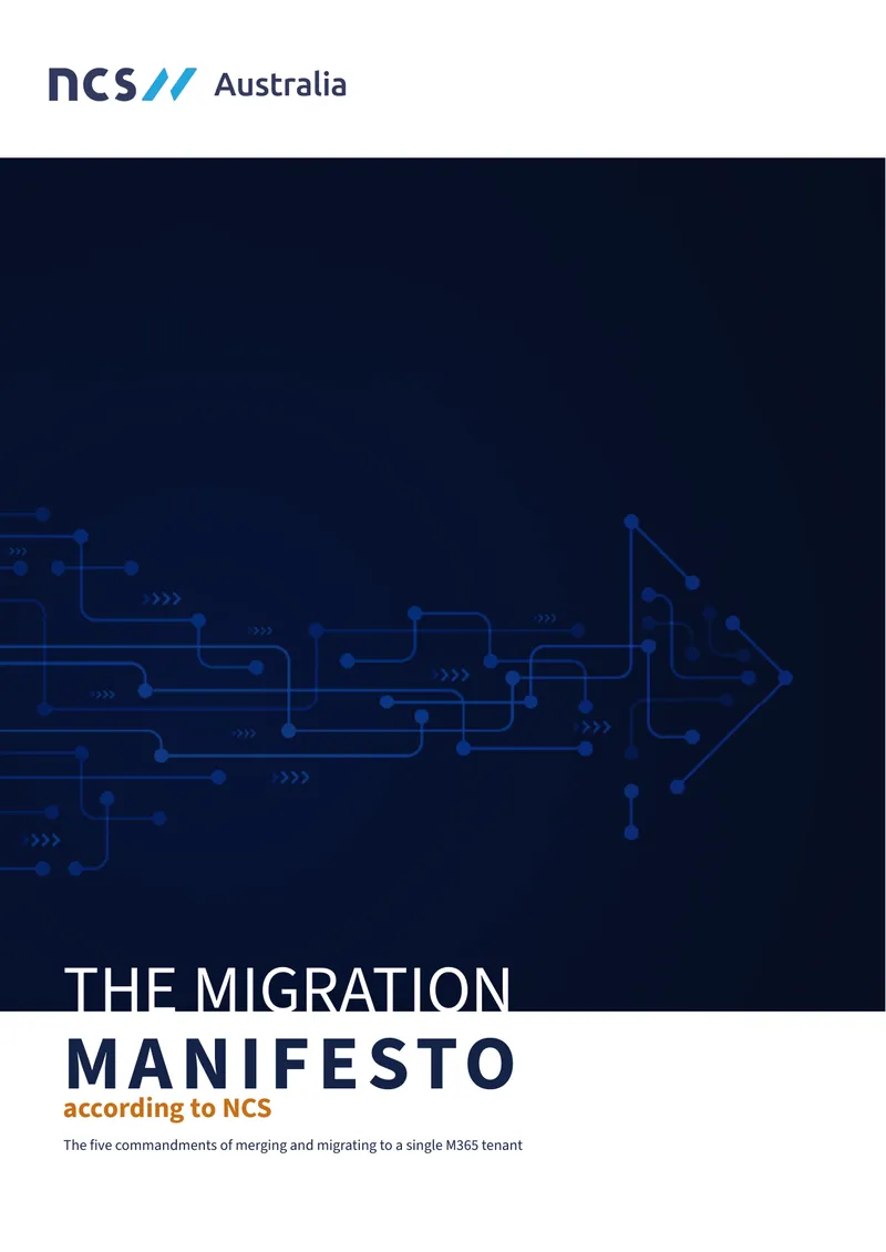 Five Commandments of M365 Tenant Migration