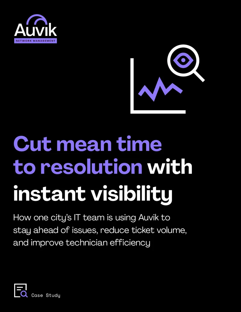 Auvik Network Management Case Study for Fort Smith