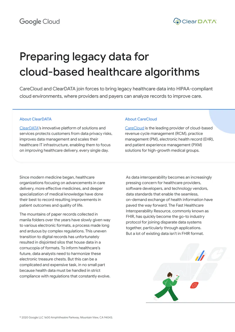 Integrating Legacy Healthcare Data into Cloud Systems
