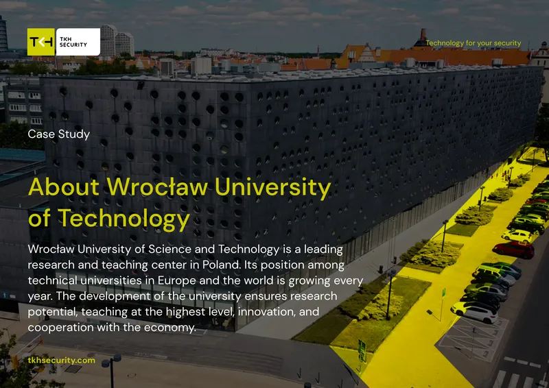 Security Management System Implementation at Wrocław University