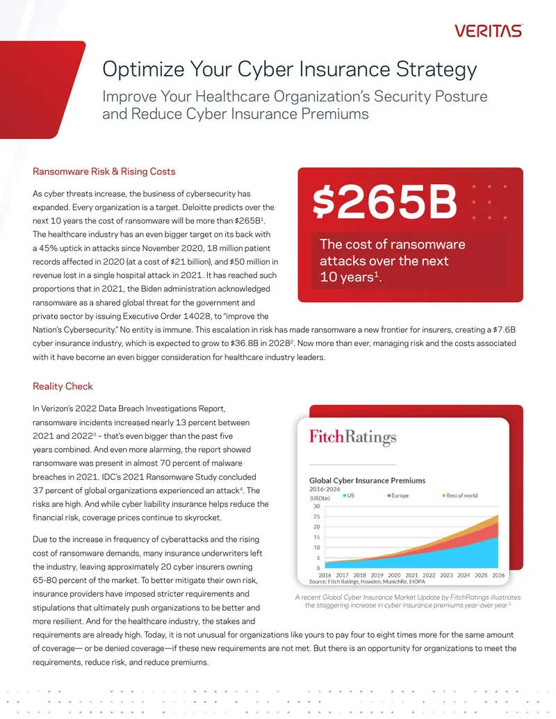 Optimize Cyber Insurance Strategy for Healthcare Organizations