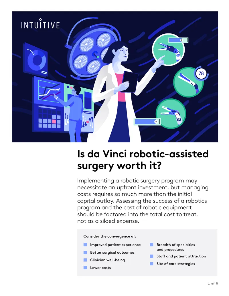 Cost Analysis of Robotic Surgery Implementation