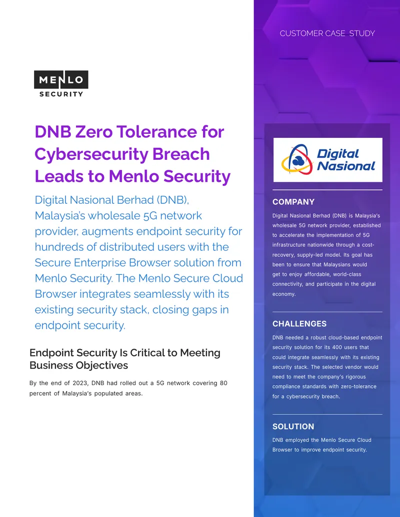 DNB Cybersecurity Strategy Case Study