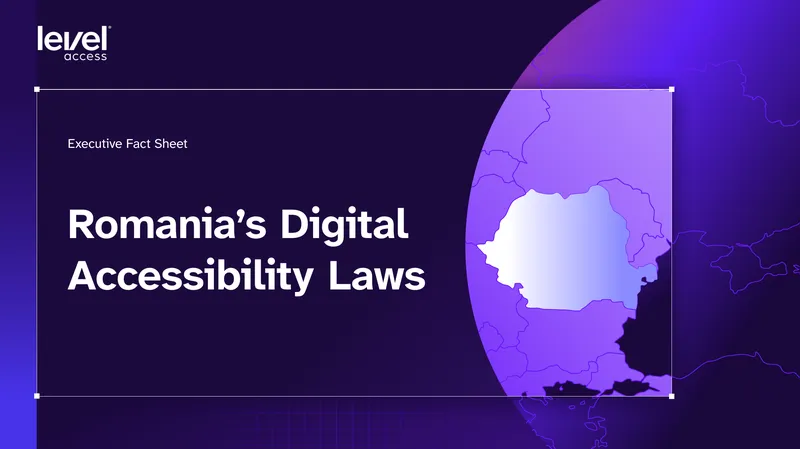 Romania's Digital Accessibility Laws Overview