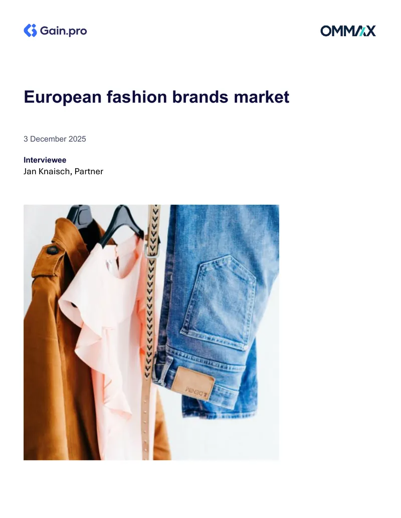 Market Structure and Trends in European Fashion Brands