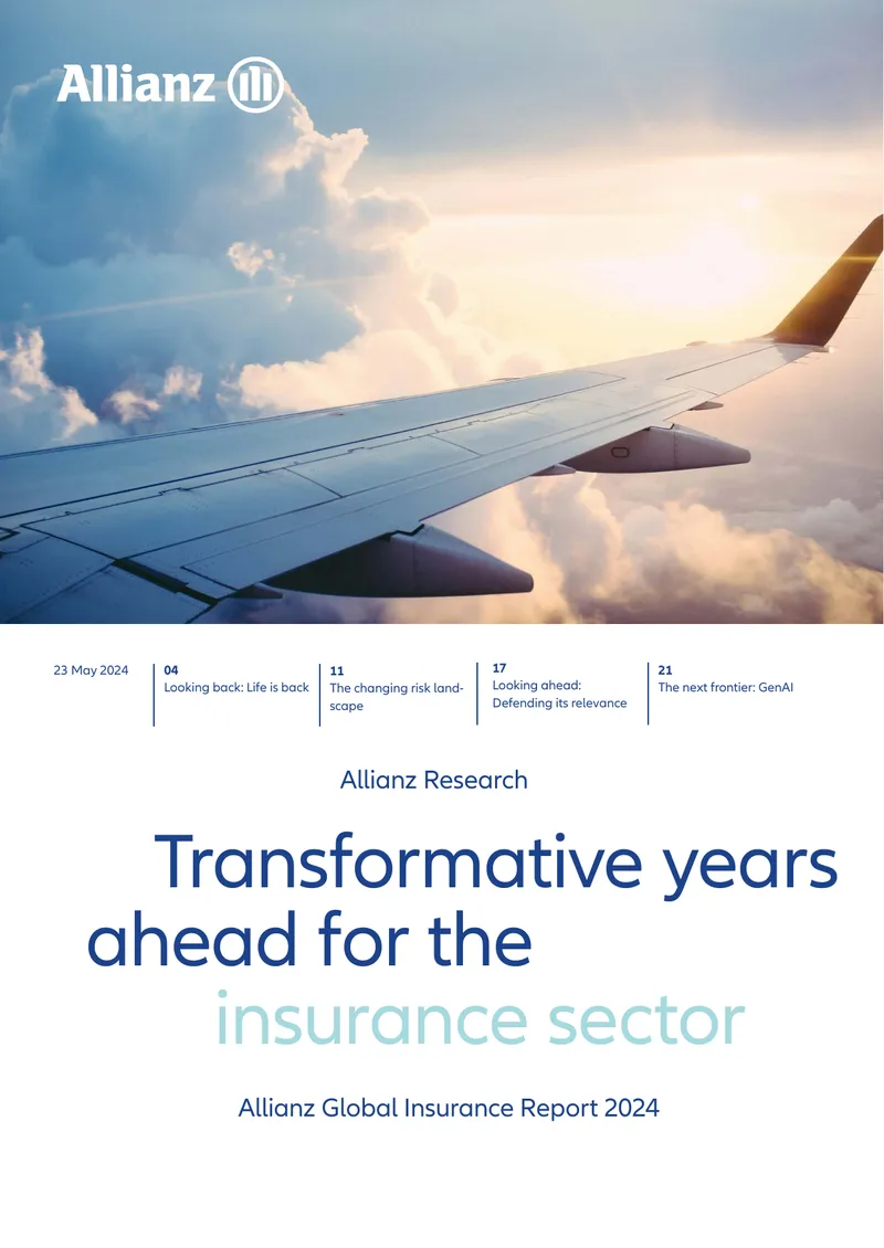 Allianz Global Insurance Report 2024 preview page 1