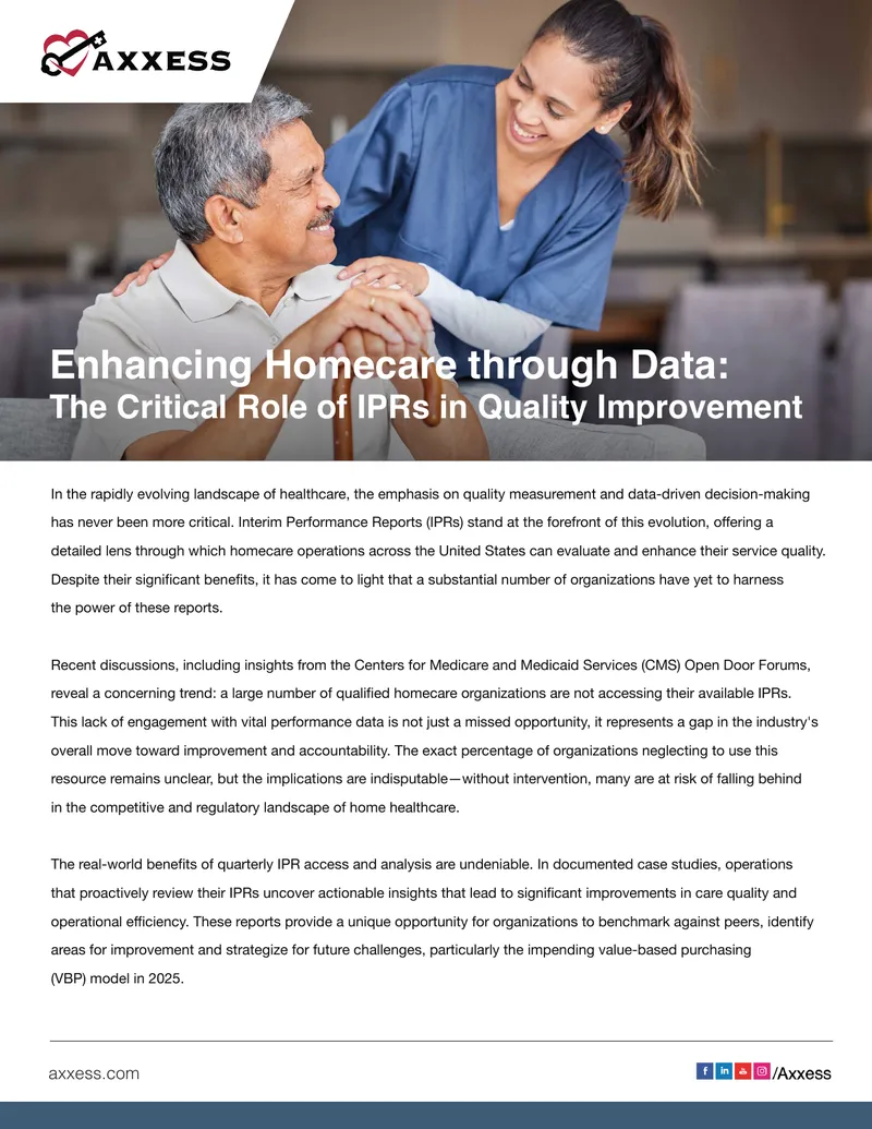 Enhancing Homecare through Data and IPRs