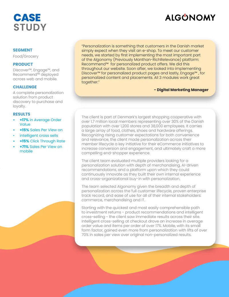 Personalization Strategy Implementation Case Study