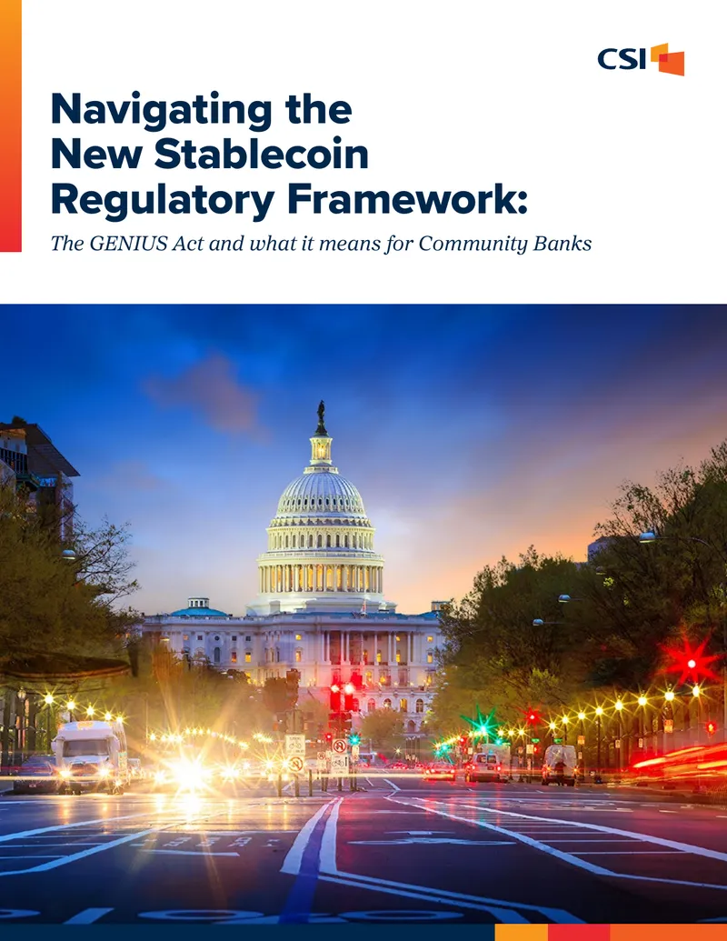 GENIUS Act Implications for Community Banks