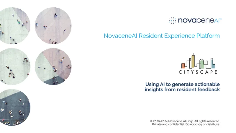 Resident Experience Analysis Using AI Insights