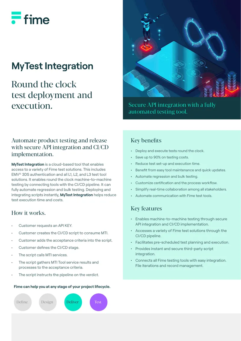 MyTest Integration Automated Testing Tool Overview